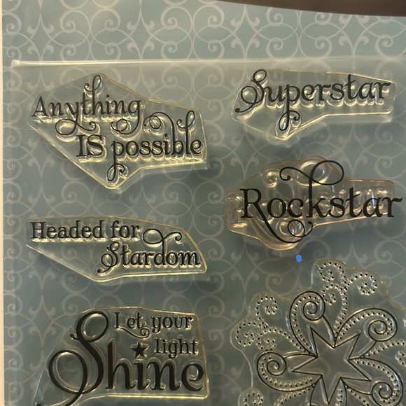 Verve Starstruck stamp set - Picture 2 of 8